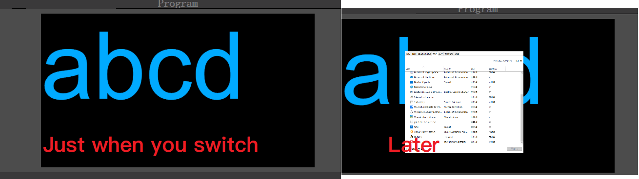 a