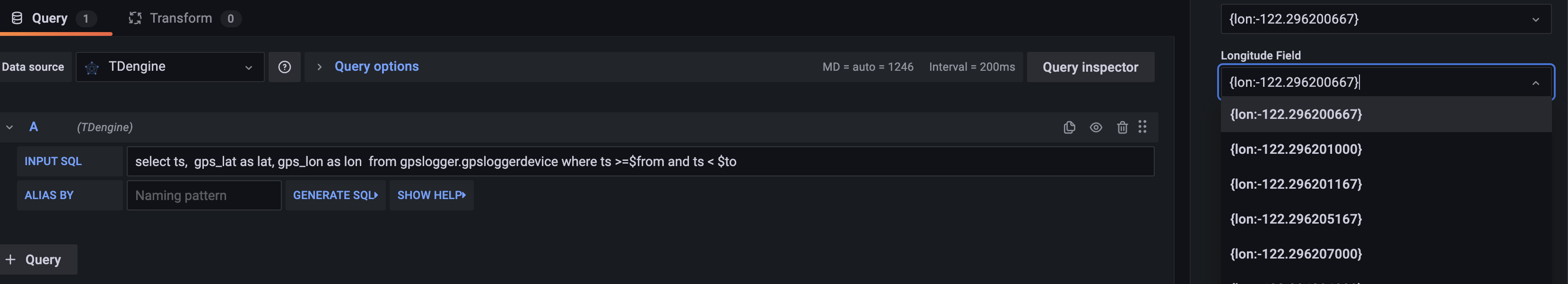 Unable to plot GIS data from TDengine with Grafana · Issue #9183 ...