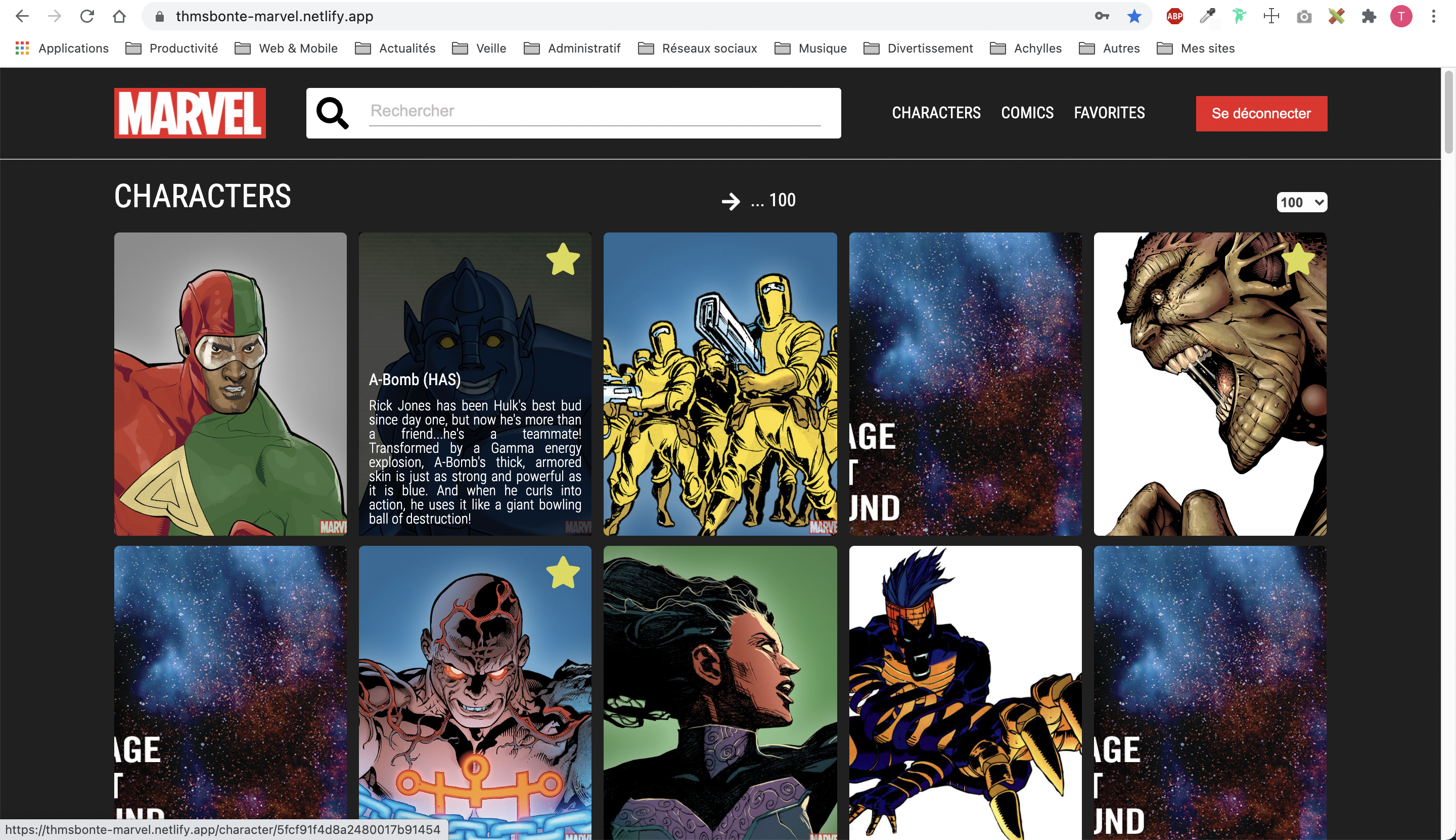 GitHub - Thmsbonte/marvel-frontend