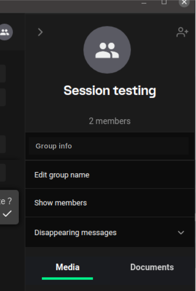 Group info for open and closed groups · Issue #1307 · oxen-io/session ...