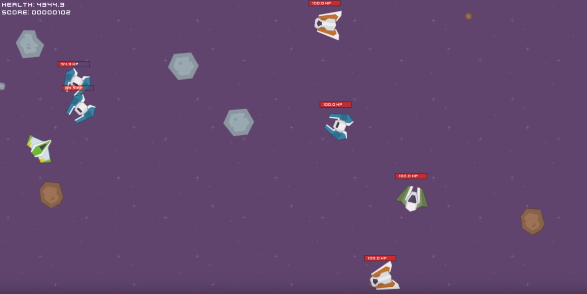 GitHub - y0ung3r/Redspace: Single player top-down shooter game
