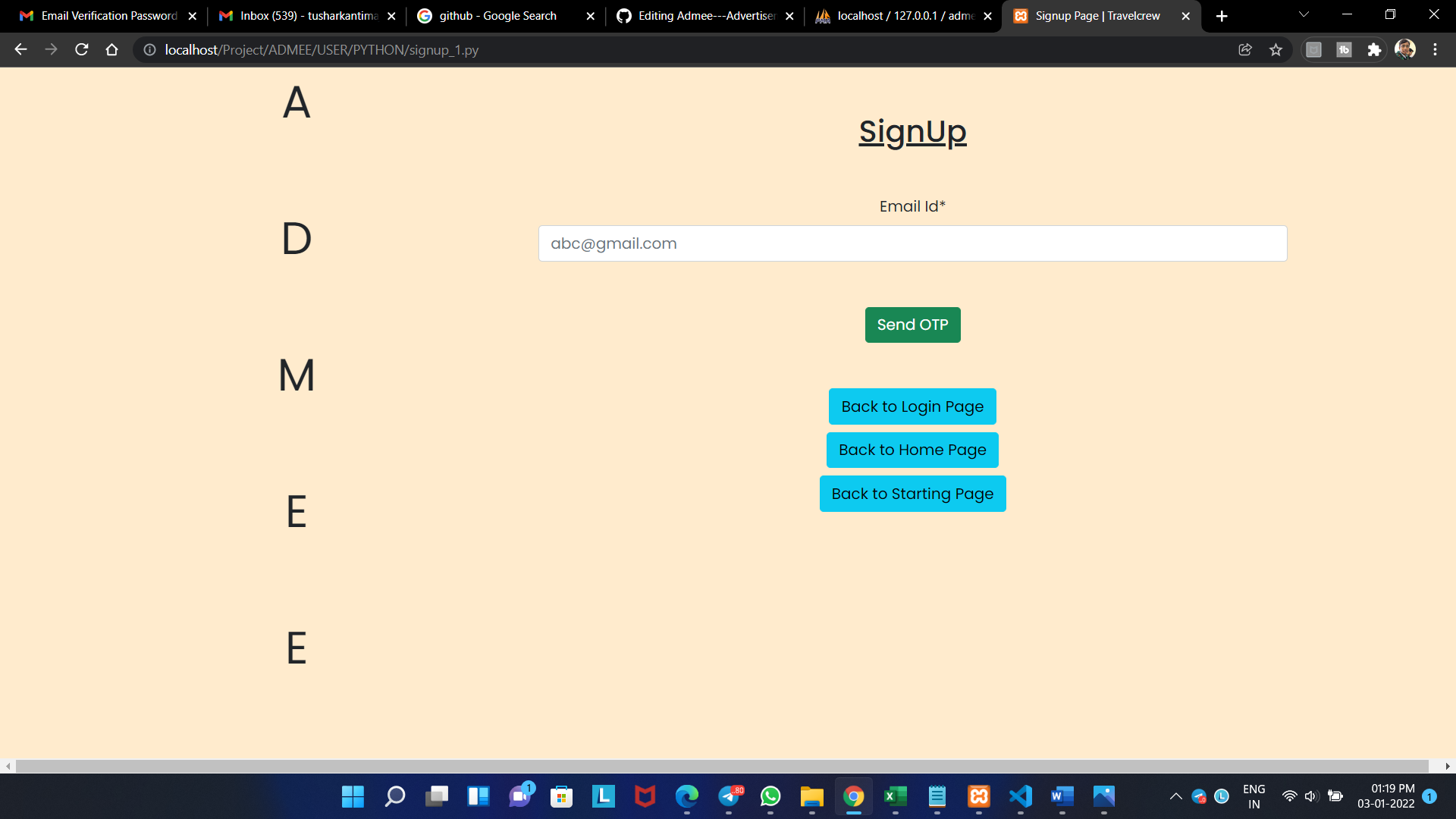 GitHub - tusharkantimaji/Admee---Advertisement-Platform · GitHub