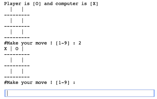 GitHub - rahul13199kumar/tic-tac-toe: Python implementation of ...