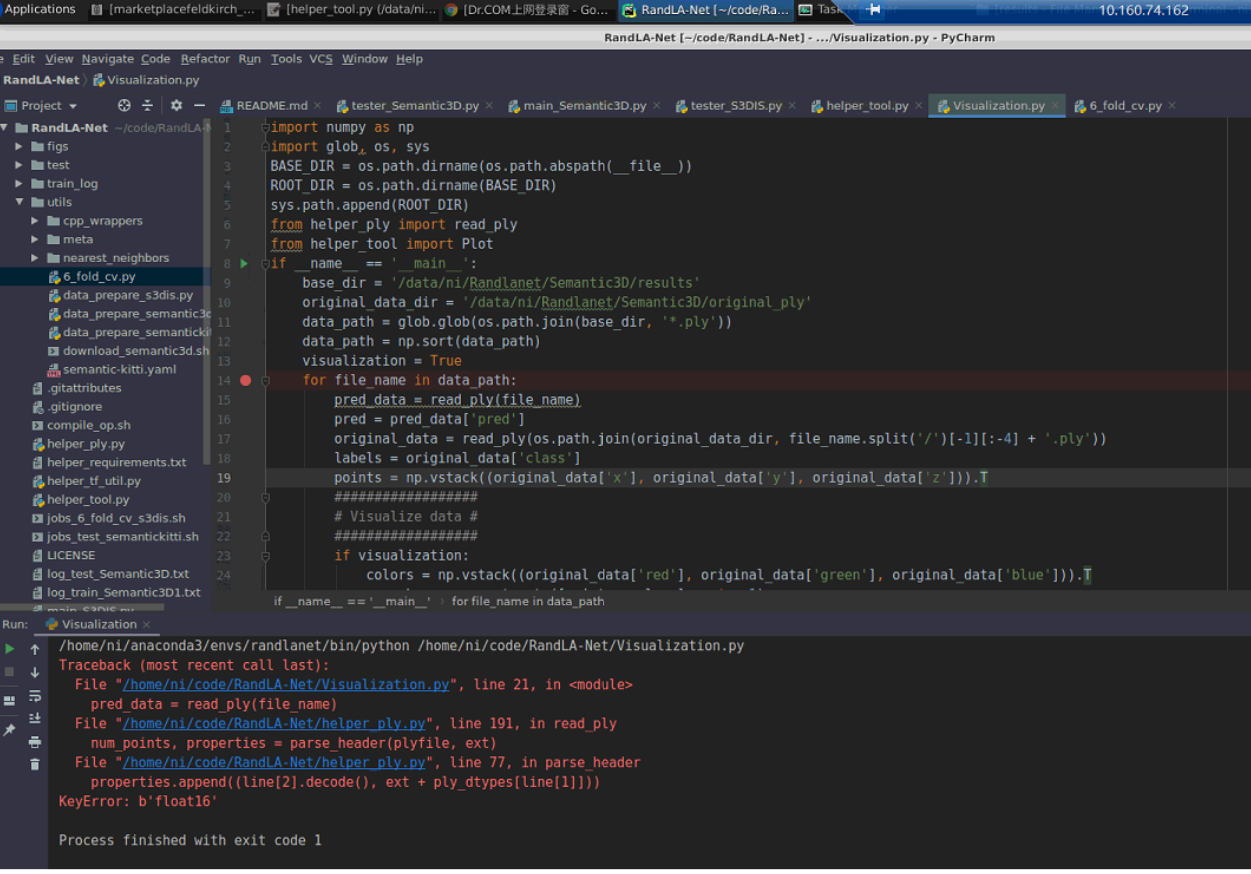 Semantic3d prediction · Issue #57 · QingyongHu/RandLA-Net · GitHub