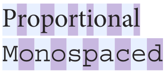 Using monospace font for elements with text well aligned · Issue #115 ...