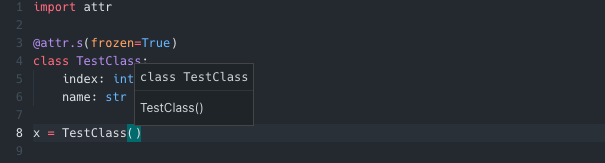 IntelliSense does not suggest class attributes (@attr) · Issue #1251 ...