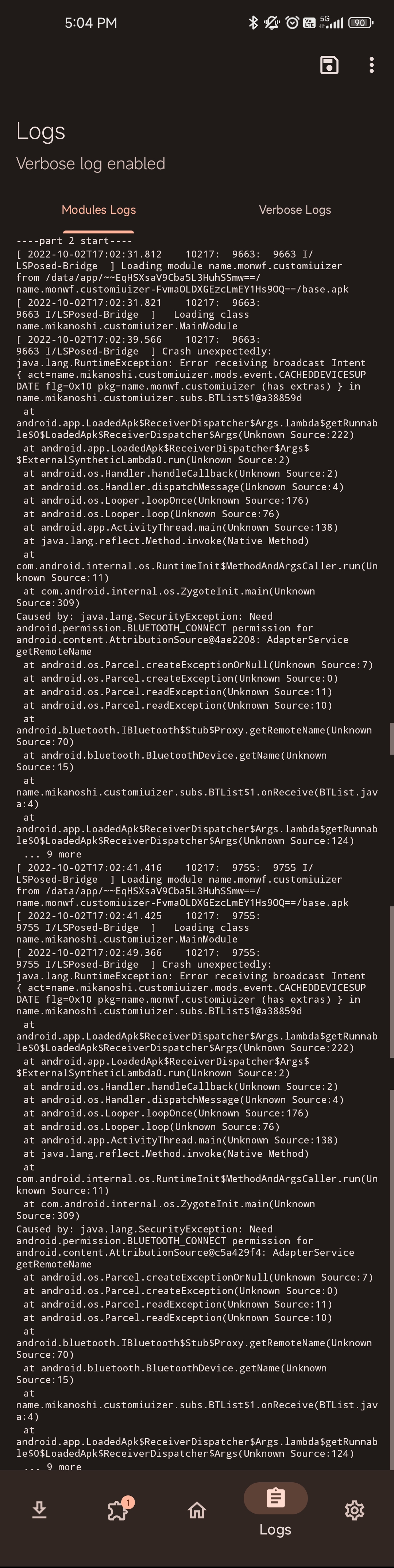 Bluetooth and disable screen lock · Issue #35 · MonwF/customiuizer · GitHub