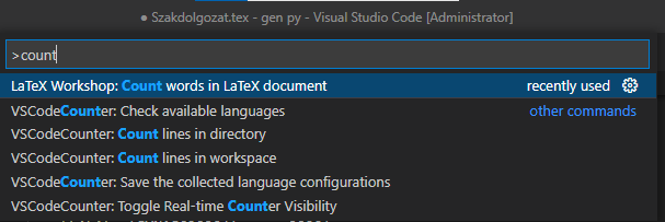 Character count not found · Issue #3245 · James-Yu/LaTeX-Workshop · GitHub
