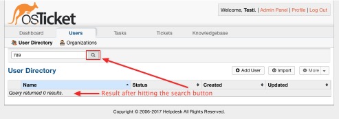 search button
