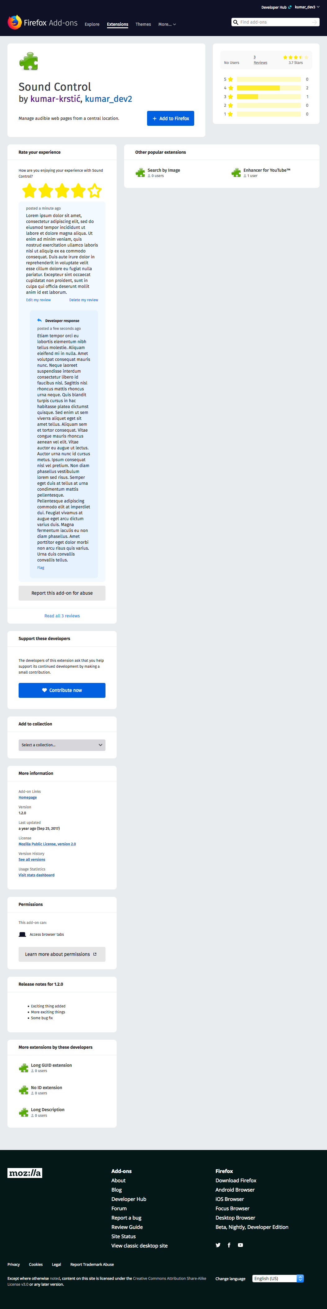 screenshot_2018-09-13 sound control add-ons for firefox