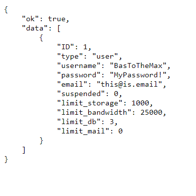 Login endpoint sends password in response · Issue #3 · OpenWebControl ...
