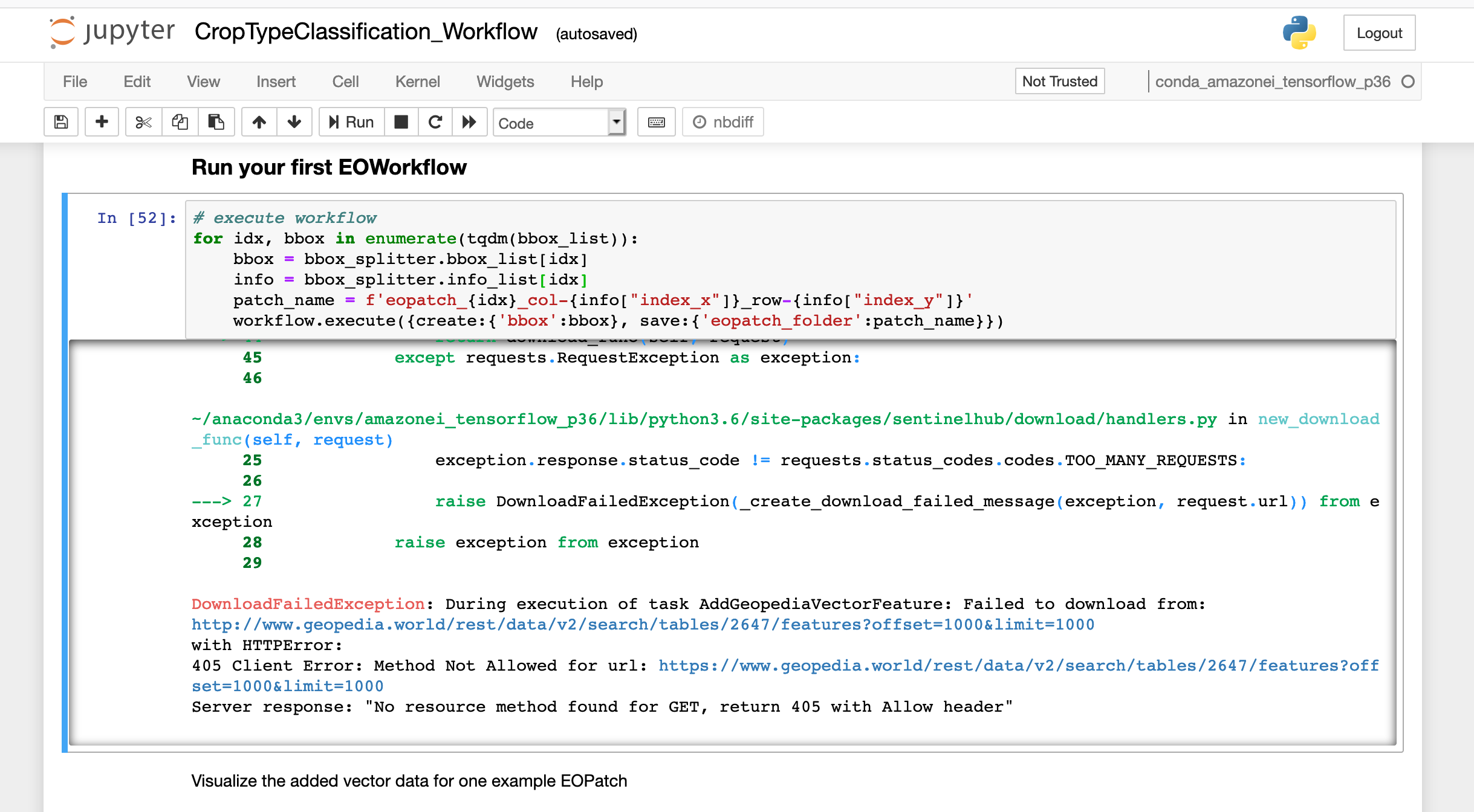 [HELP] DownloadFailedException: During execution of task ...