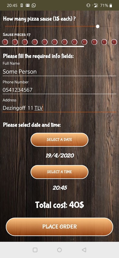 GitHub - nissimuseri/Pizza-Order: Android pizza ordering app - Client side