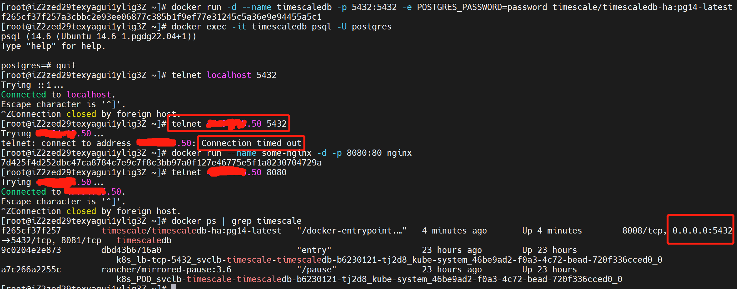  content bug install self hosted timescaledb from a pre built