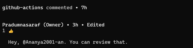 Showing GitHub action comments · Issue #7039 · cli/cli · GitHub