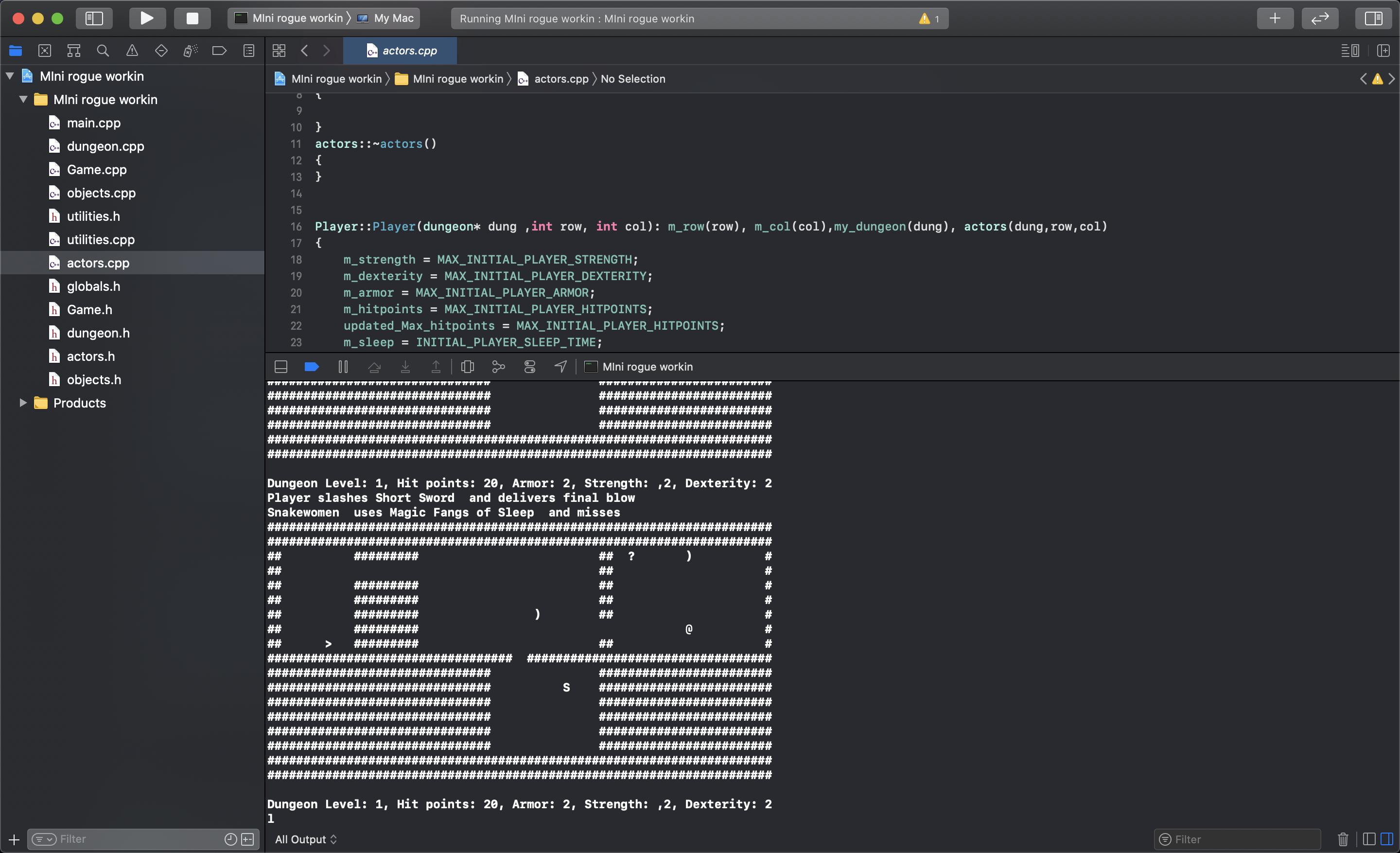 GitHub ShayanGhafoori/MiniRogue