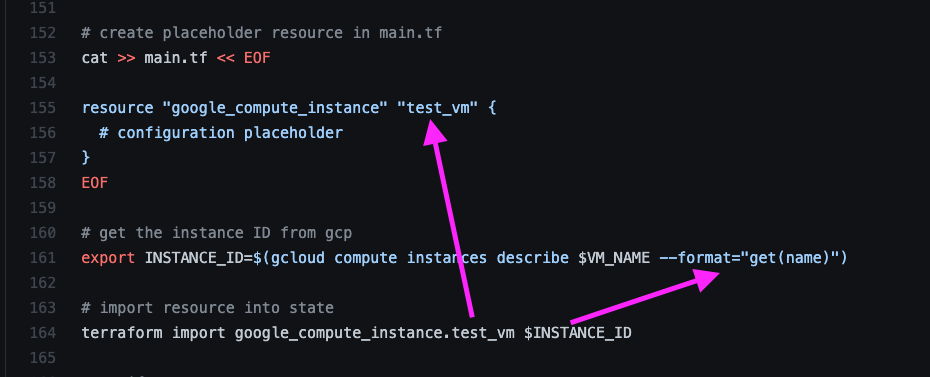 Example Terraform refresh and import to keep state in sync with cloud ...