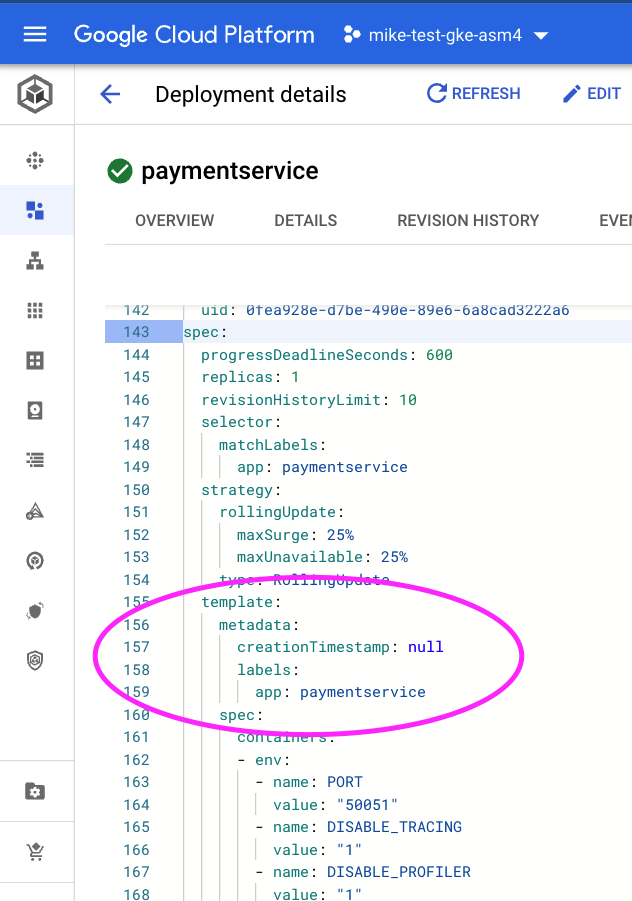 Testing out Anthos Service Mesh Quickstart · GitHub