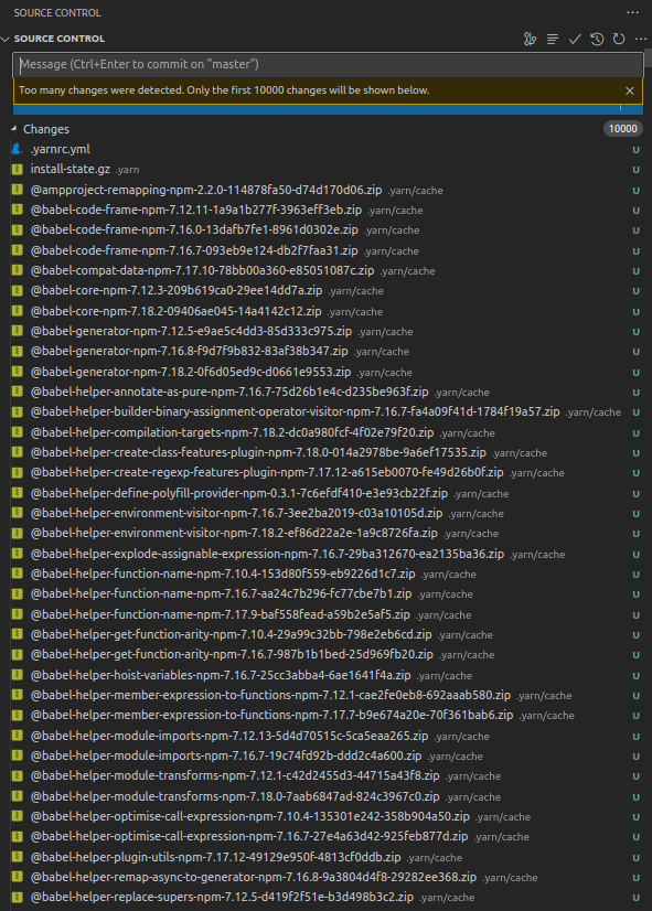 Add `.yarn` to .gitignore · Issue 3650 · CircuitVerse/CircuitVerse