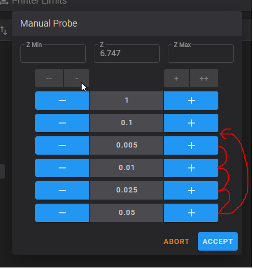 "manual probe" order of items · Issue #916 · fluidd-core/fluidd · GitHub