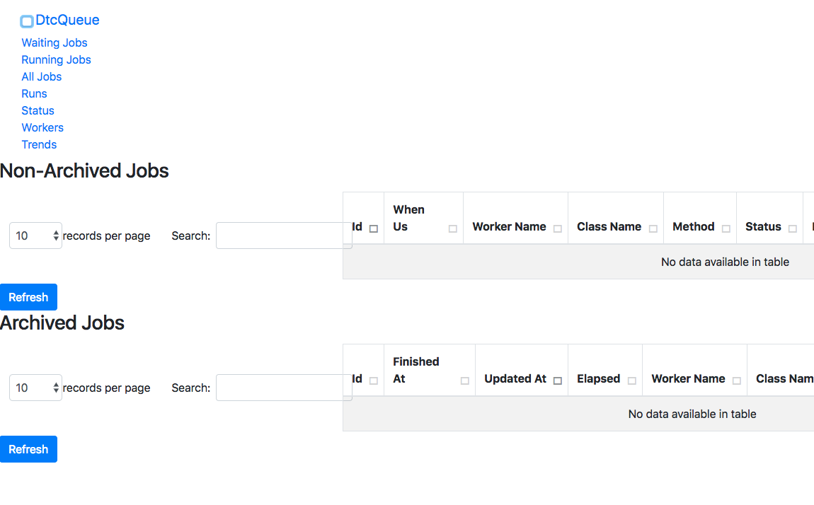 Admin pages broken UI · Issue #89 · mmucklo/DtcQueueBundle · GitHub