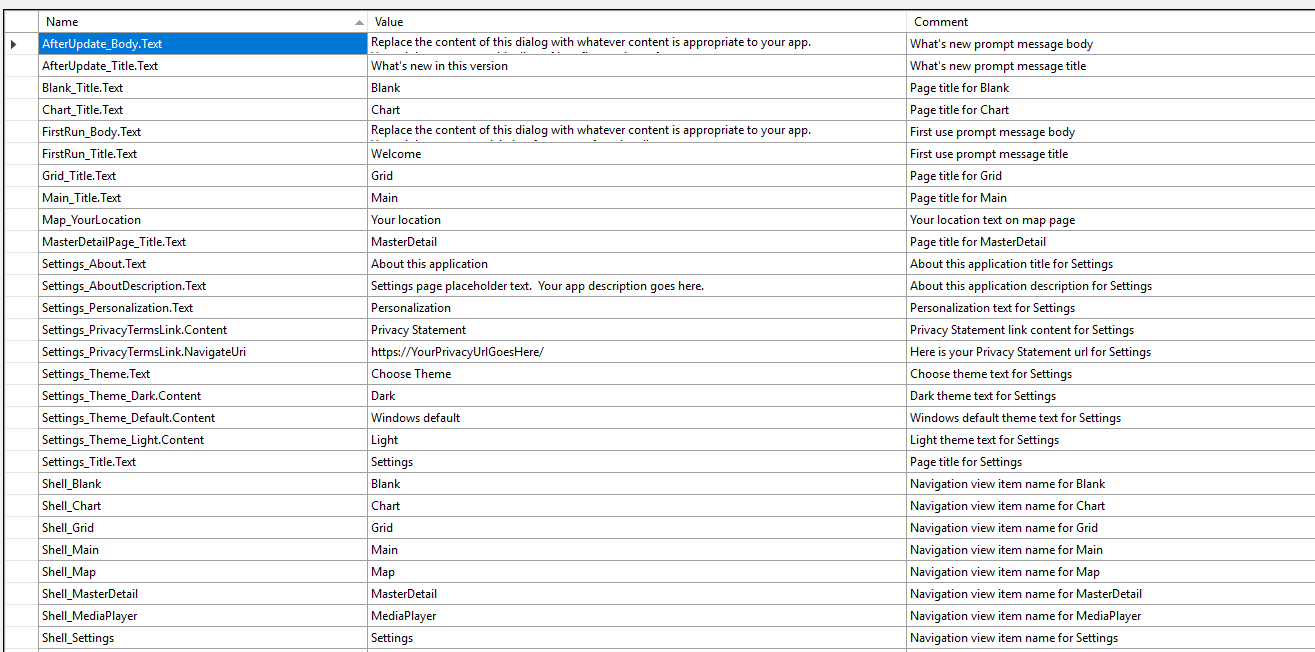 Commenting Resx file · Issue #756 · microsoft/TemplateStudio · GitHub