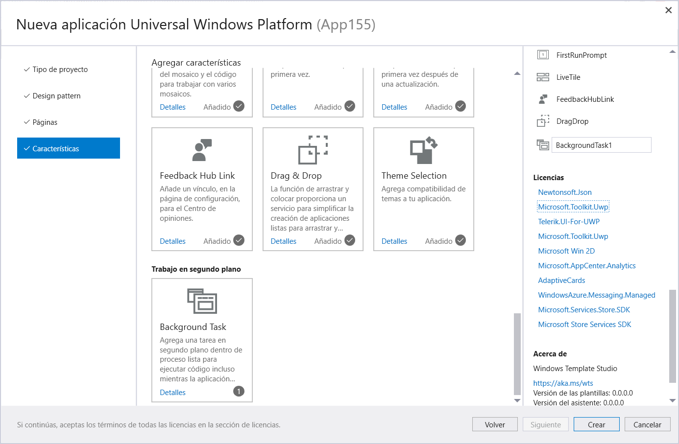 Uwp Community Toolkit reference appears two times in Licenses list ...
