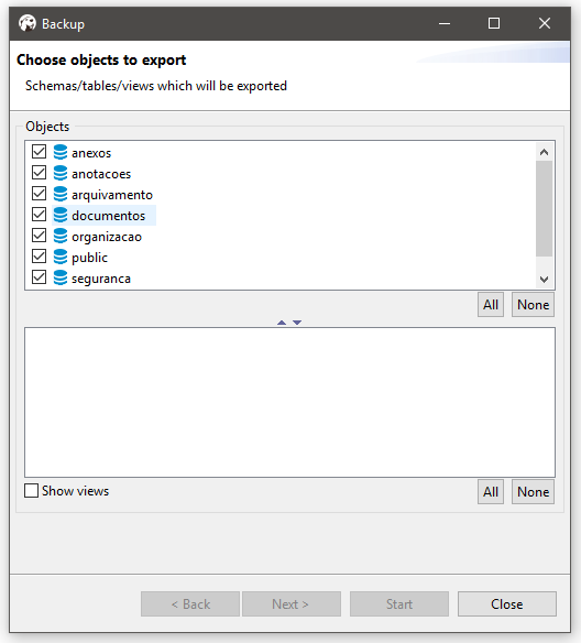 Issue in the Backup dialog · Issue #3557 · dbeaver/dbeaver · GitHub