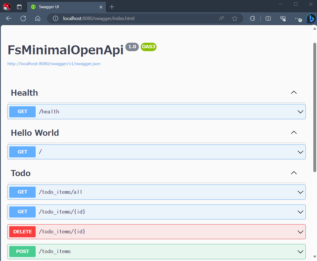 GitHub RyushiAok FsMinimalOpenApi Minimal API Sample F OpenApi 