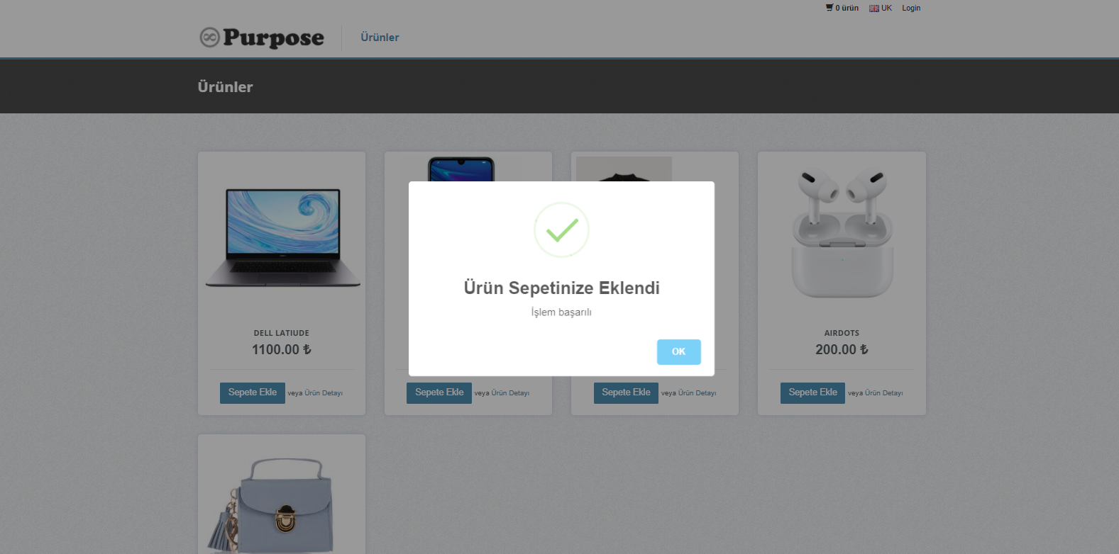 GitHub - hkndemir/my-first-web-project: a simple e commerce site
