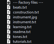 instrument