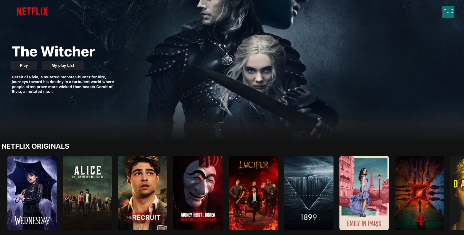 GitHub - kumarohan0115/Netflix-Clone-React: React Based Netflix Clone ...