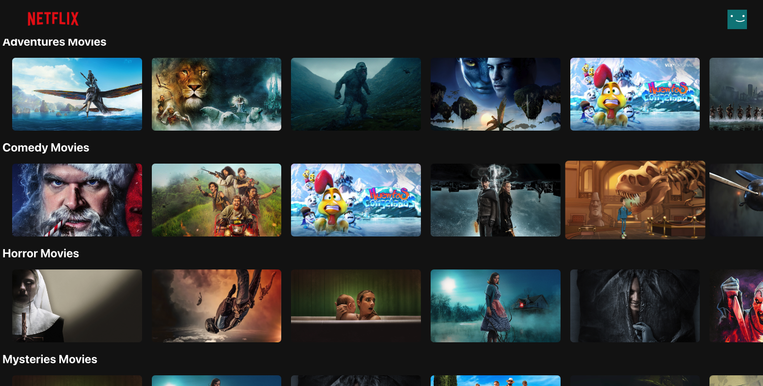 GitHub - kumarohan0115/Netflix-Clone-React: React Based Netflix Clone ...