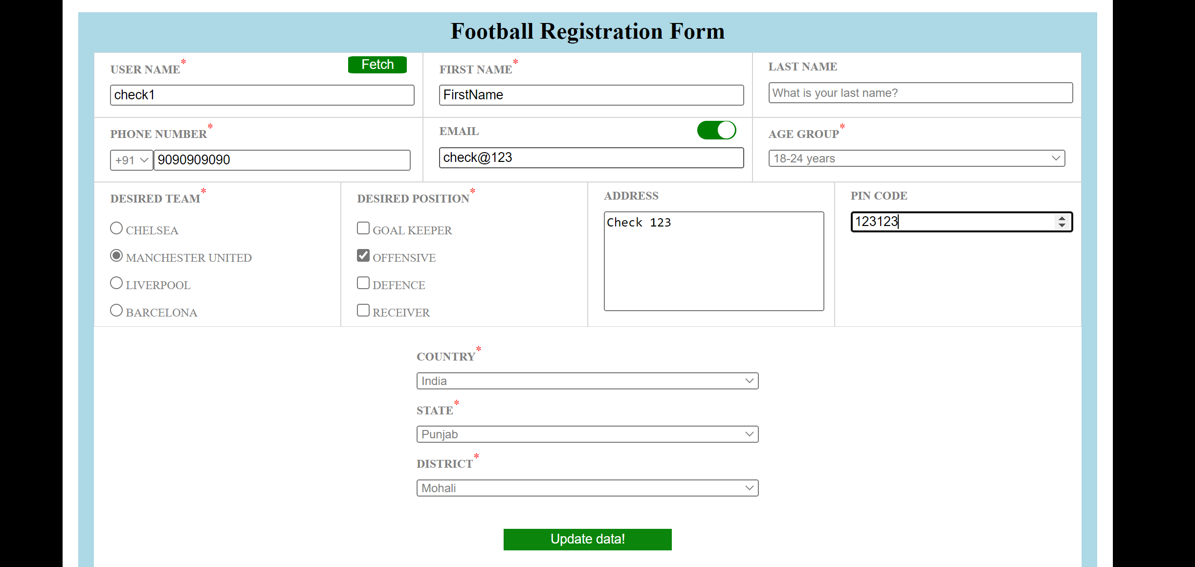 GitHub - HardikN19/Football-Form-java