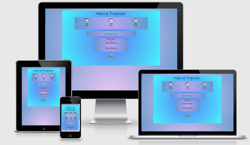 GitHub - paulfitzpatrick85/CI-Portfolio-Project-2: Macro Tracker web app