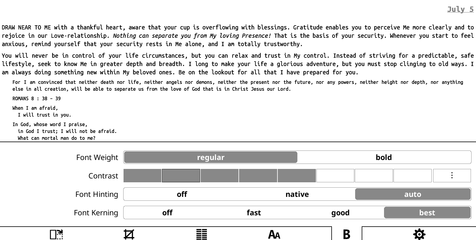 [bug] 'Scratchy' looking font rendering on linux {Ubuntu 18.04 app ...