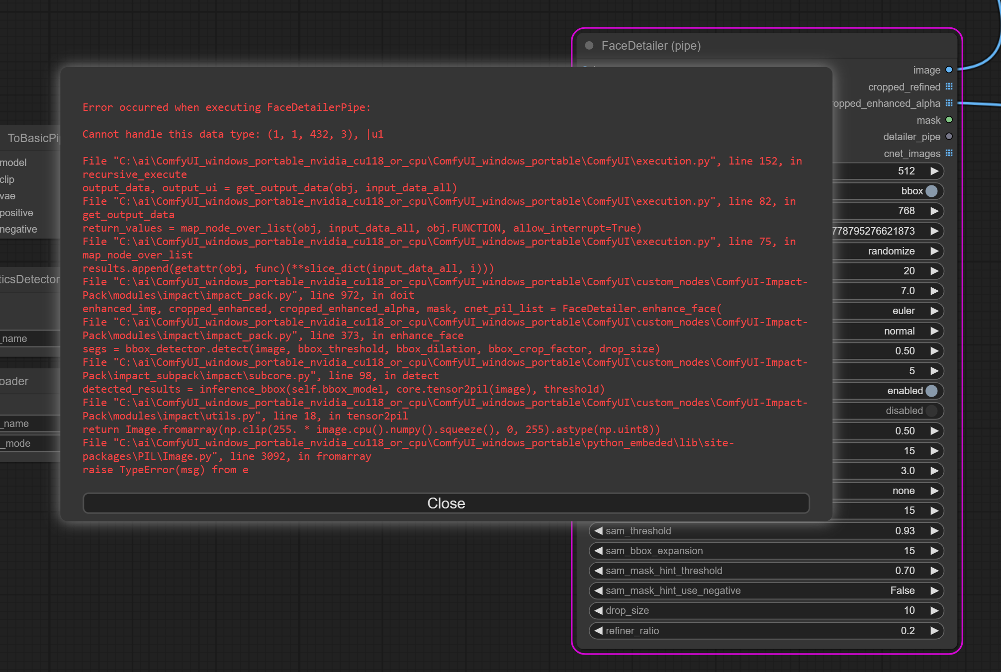 annot handle this data type (1, 1, 432, 3), u1 · Issue 187 ·