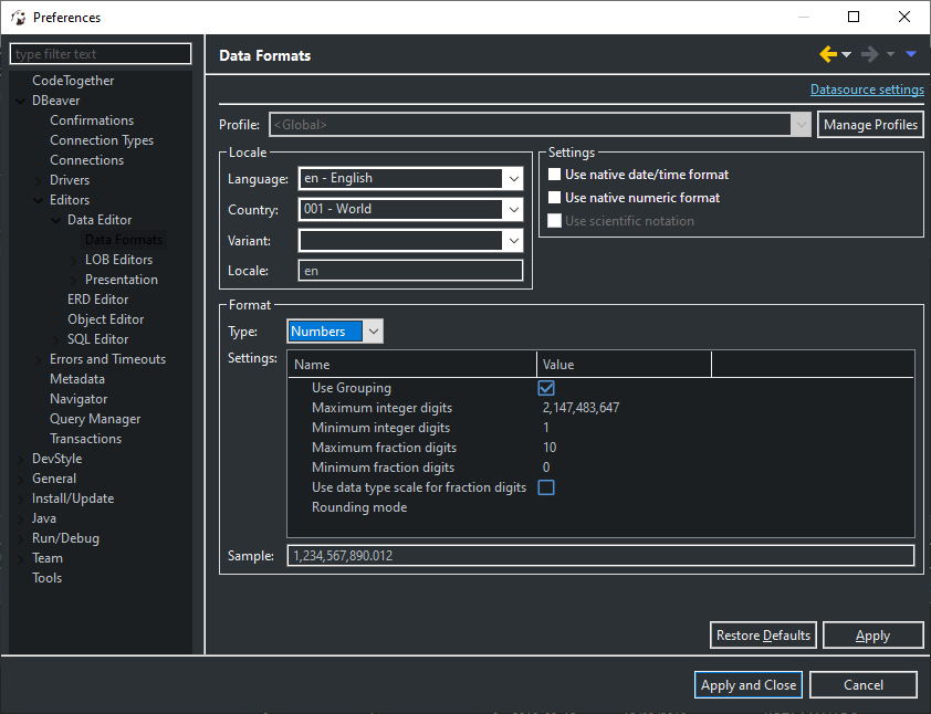 Infinite Zero · Issue #9195 · dbeaver/dbeaver · GitHub