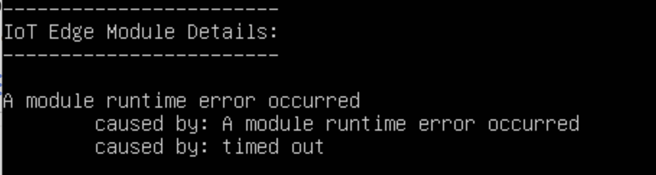 edgeAgent showing executing command "NULL" in log and initial loading