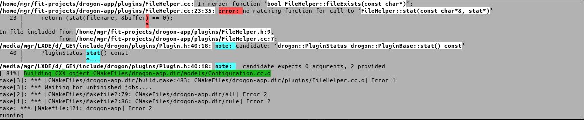 Method name conflict · Issue #562 · drogonframework/drogon · GitHub