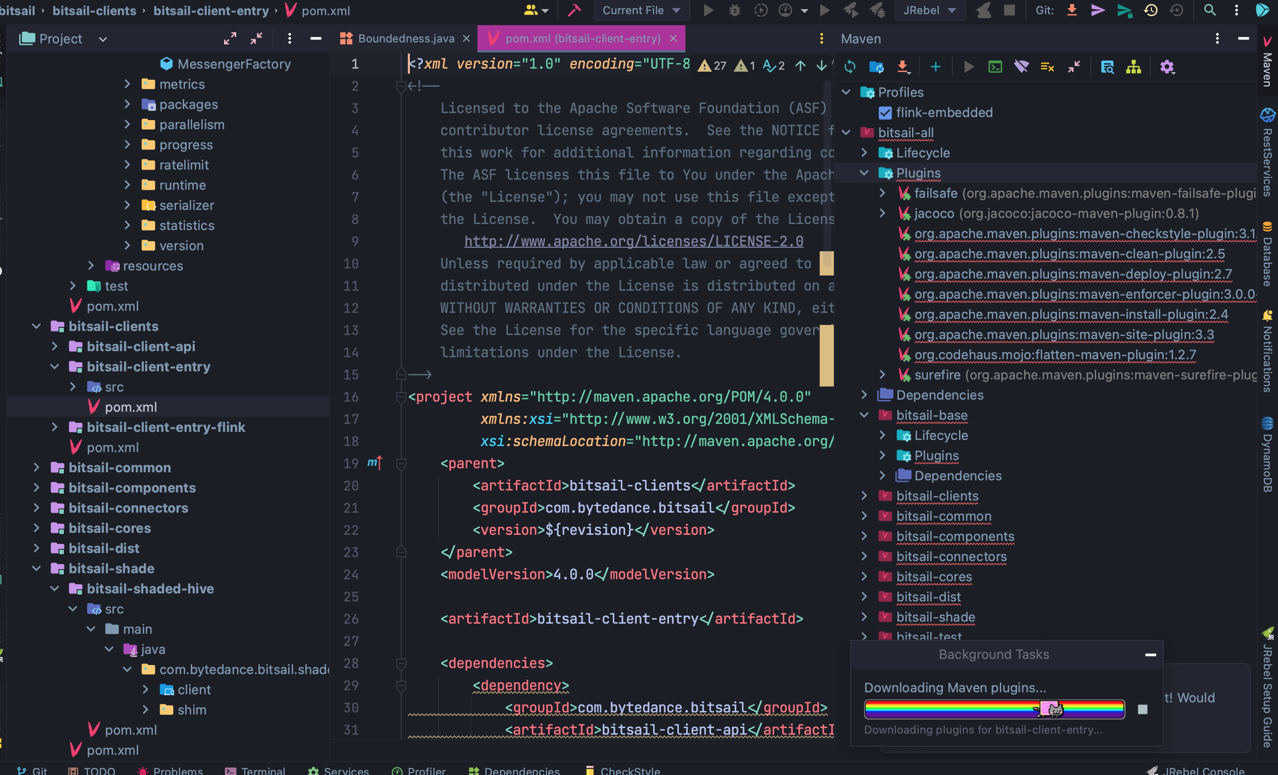 About download dependencies with maven? · Issue #159 · bytedance ...