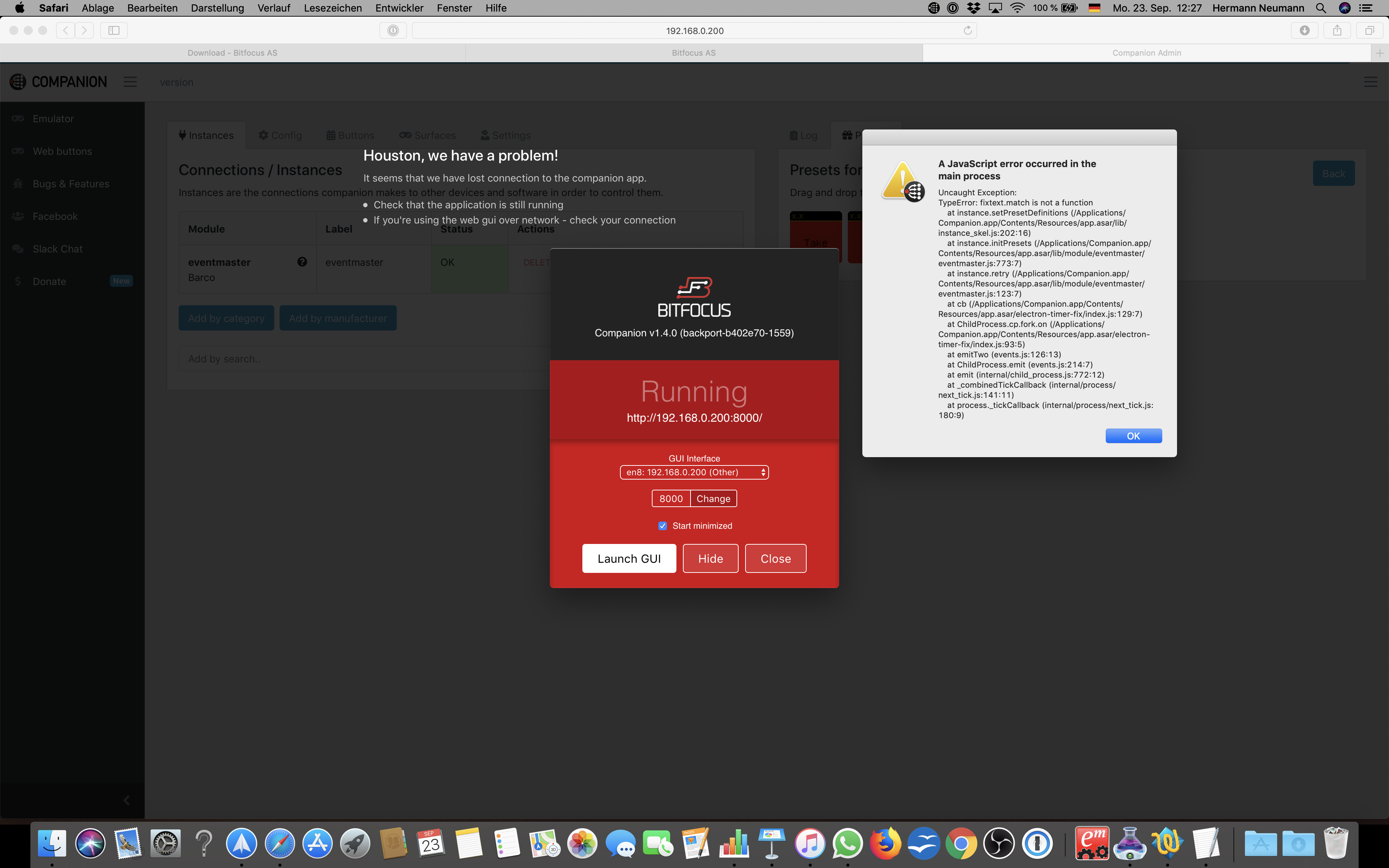 Bug with Eventmaster · Issue #25 · bitfocus/companion-module-barco ...