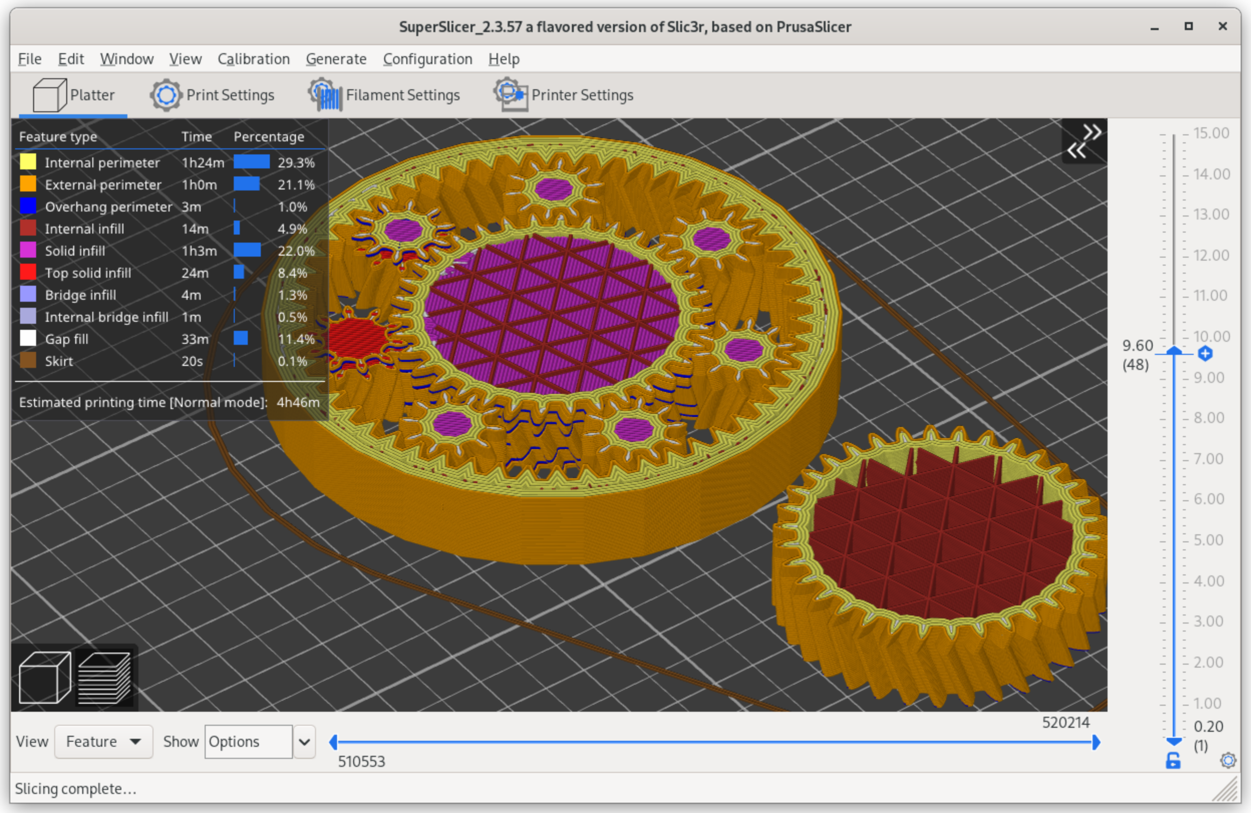 Ensure vertical thickness causes occasionally solid infill mid object ...