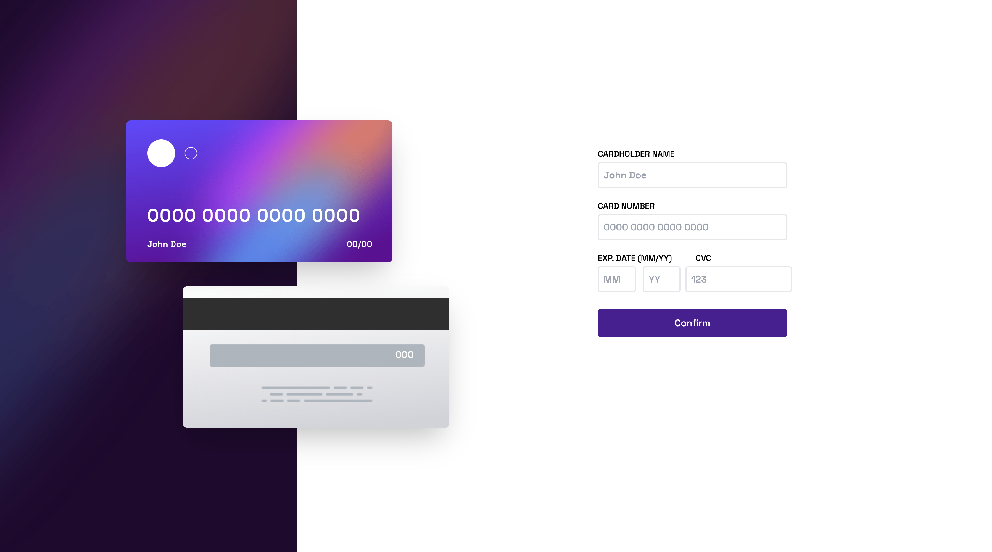 GitHub - FilipCondac/interactive-card-details-form