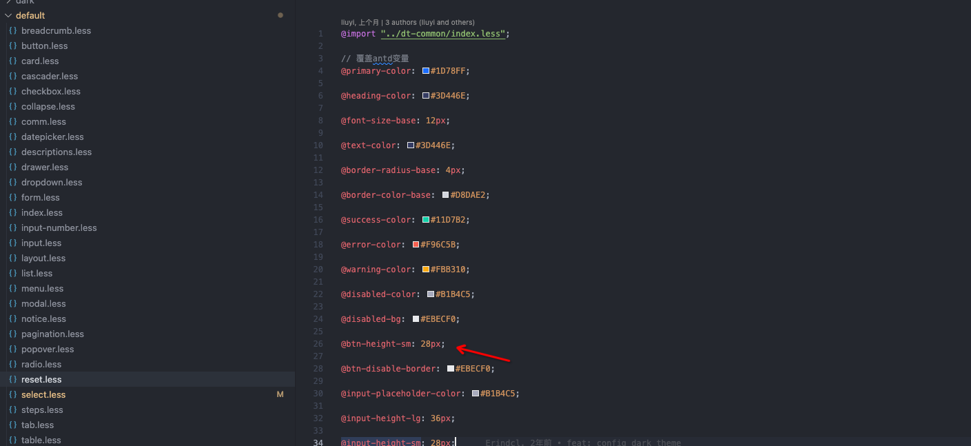UI5.0小尺寸按钮变量覆盖错误 · Issue #383 · DTStack/ant-design-dtinsight-theme · GitHub