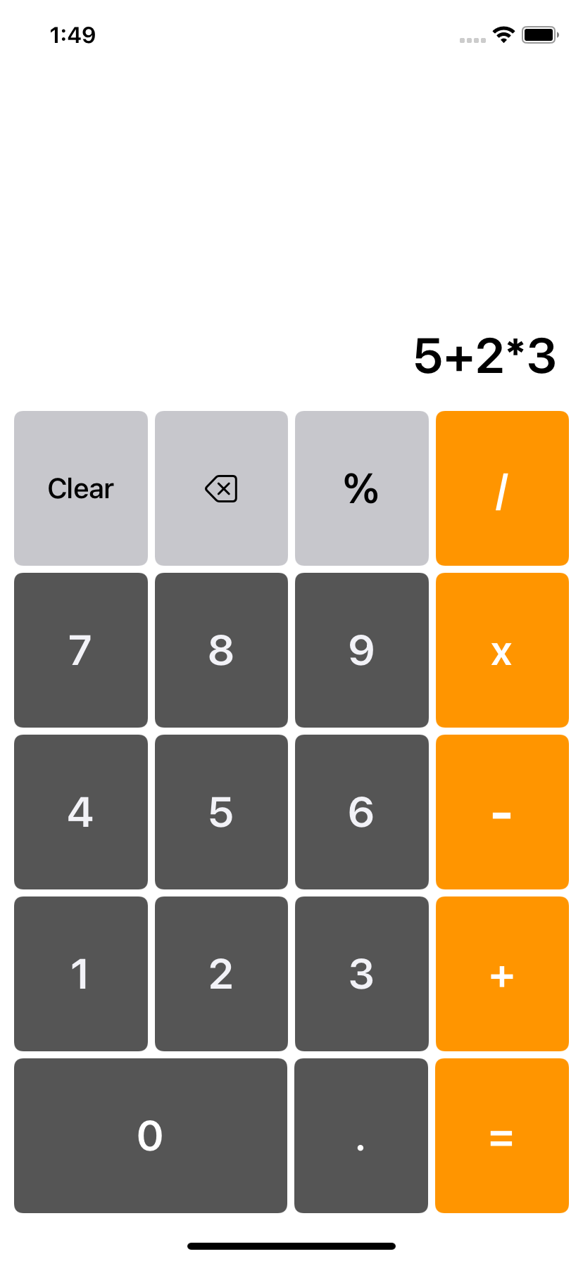 GitHub - Youssef0Eldeeb/Calculator: It's a simple calculator app but in ...