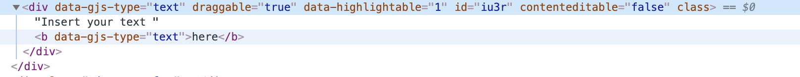 How to avoid tags to be detected as Component · Issue #3012 · GrapesJS ...