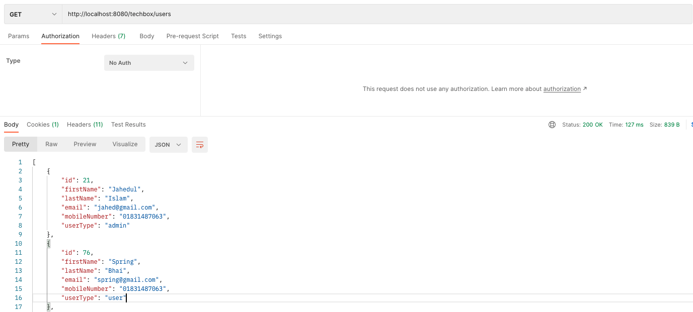GitHub - jahedullah/TechBox: Spring MVC project with JWT based Spring ...