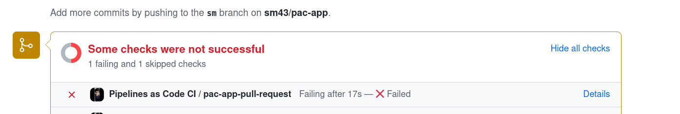 ci doesn't show running if retriggered after failing · Issue #558 ...