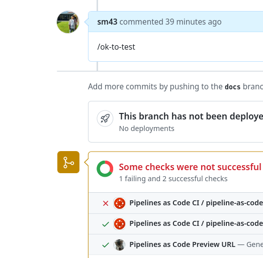 Reused skipped checkrun doesn't show running status · Issue 998